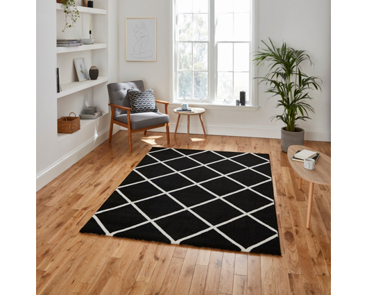Gianni  Black/White - 120cm x 170cm