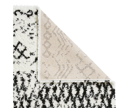 Saira Rug White/Black- 200cm x 290cm