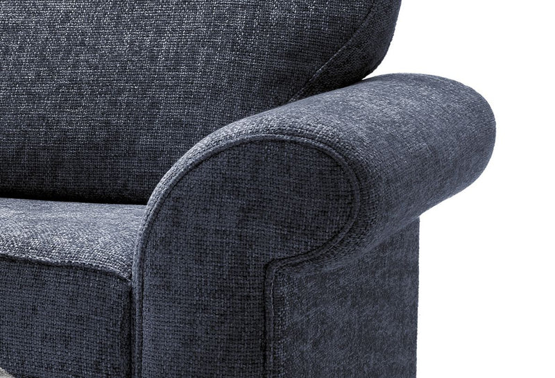 Ingrid 2 Seater Sofa - Dark Blue