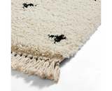Bliss White/Black - 160cm x 220cm