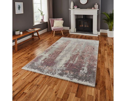 Bailee Rug Ivory/Rose- 160cm x 220cm
