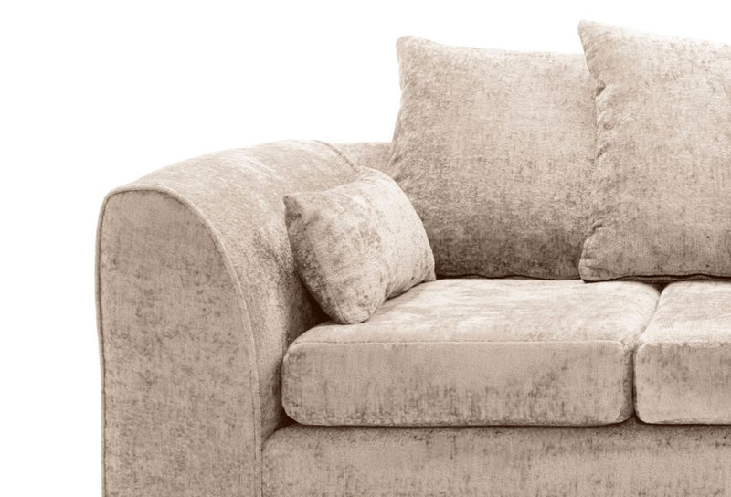 Harriet Right Hand Facing Corner Sofa - Cream