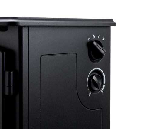 Adam Woodhouse Electric Stove in Black