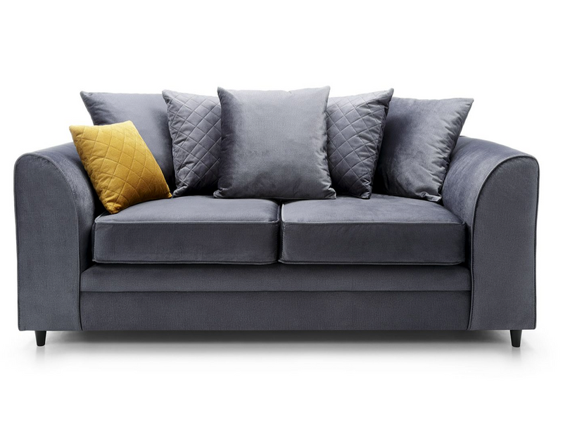 Chicago 3 Seater Sofa - Dark Grey