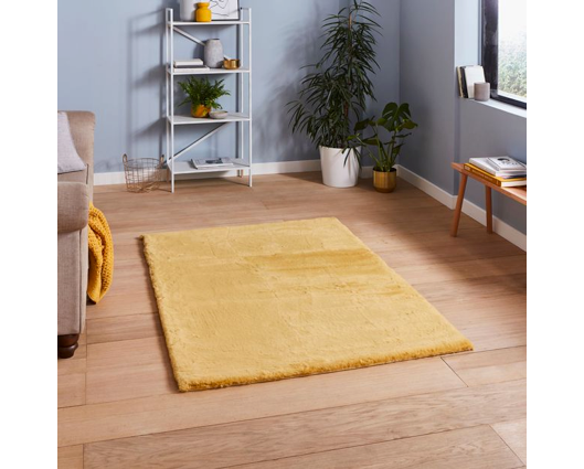 Teddy Bear Mustard - 120cm x 170cm