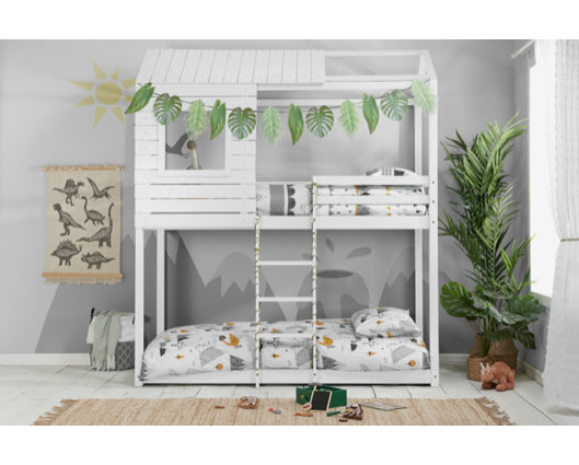 Adventure Bunk Bed - White