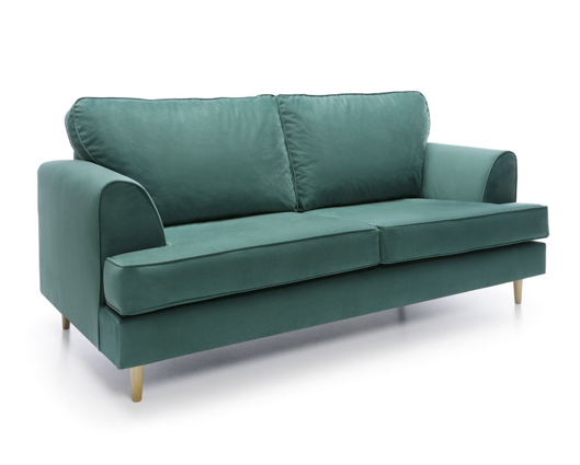 Hollie 3 Seater Sofa - Forest Green