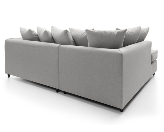 Darcy Left Hand Facing Corner Sofa - Light Grey
