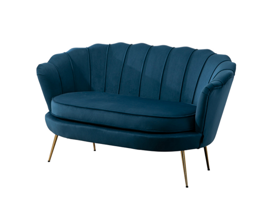 Adella 2 Seater Sofa - Blue