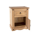 Corona Premium 1 Door, 1 Drawer Bedside Cabinet