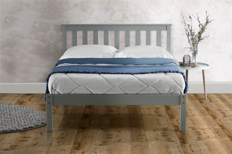 Desmond Small Double Bed - Grey