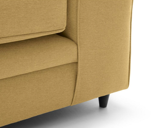 Darcy Left Hand Facing Corner Sofa - Mustard
