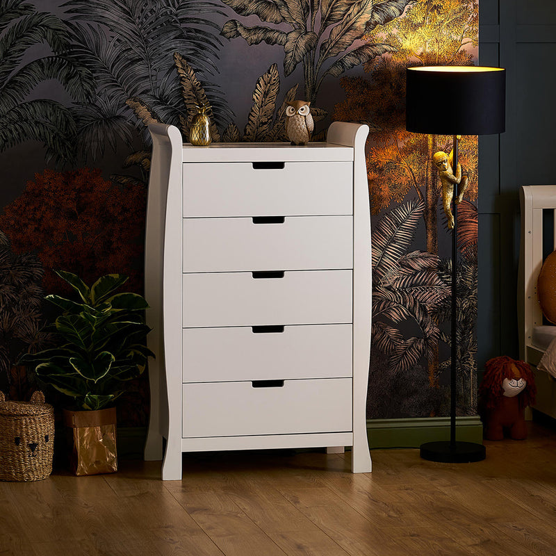 Seren Tall Chest Of Drawers-White