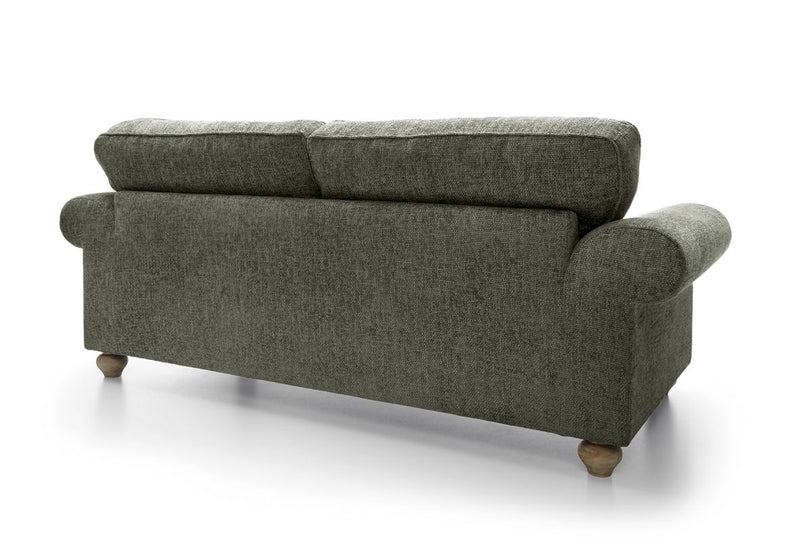 Ingrid 3 Seater Sofa - Rifle Green