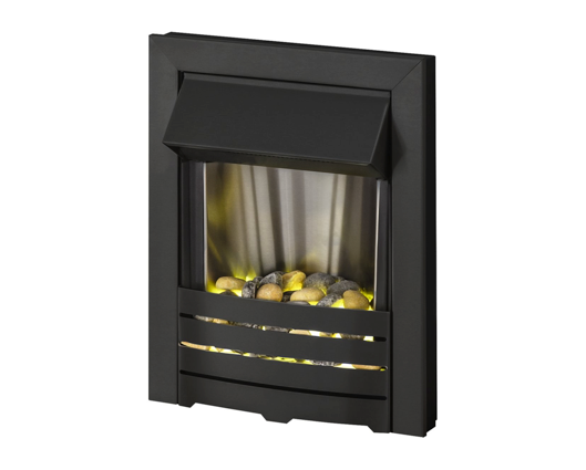 Hudson Electric Fire in Black