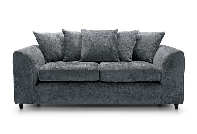 Heidi 3 Seater Sofa - Dark Grey