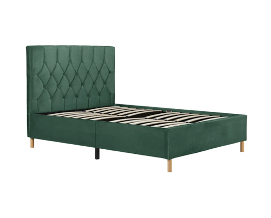 Luxton Double Bed-Green
