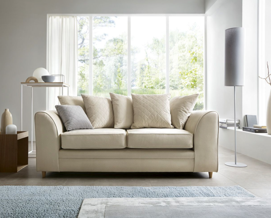 Chicago 3 Seater Sofa - Cream