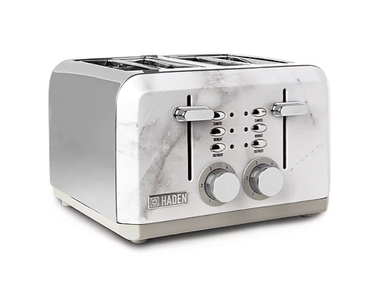 Haden Cotswold 4 Slice Toaster Marble Effect