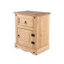 Corona Premium 1 Door, 1 Drawer Bedside Cabinet