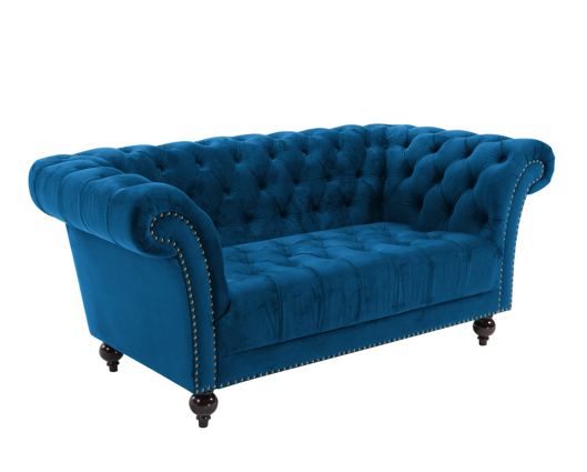 Chester 2 Seater Sofa - Midnight Blue