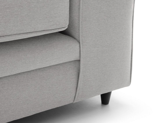 Darcy Left Hand Facing Corner Sofa - Light Grey