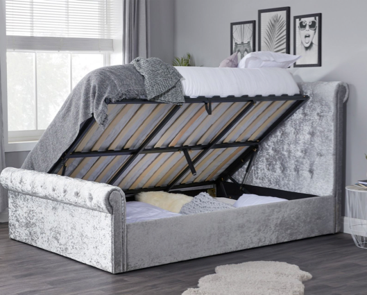 Savannah King Ottoman Bed