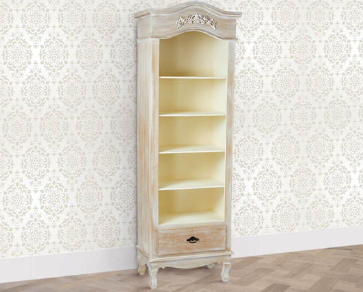 Parnaz Display Bookcase Weathered Oak