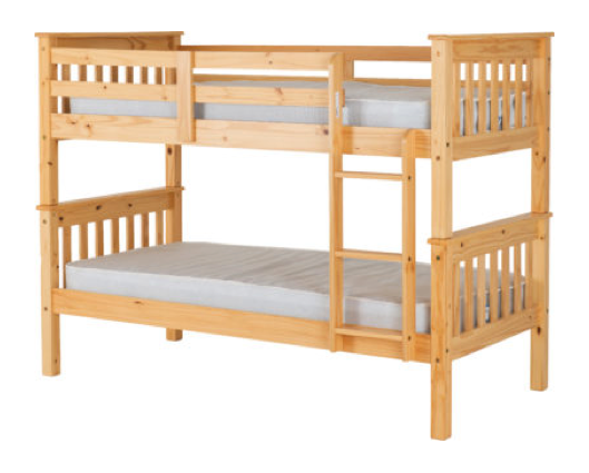 Nario 3' Bunk Bed - Oak Effect