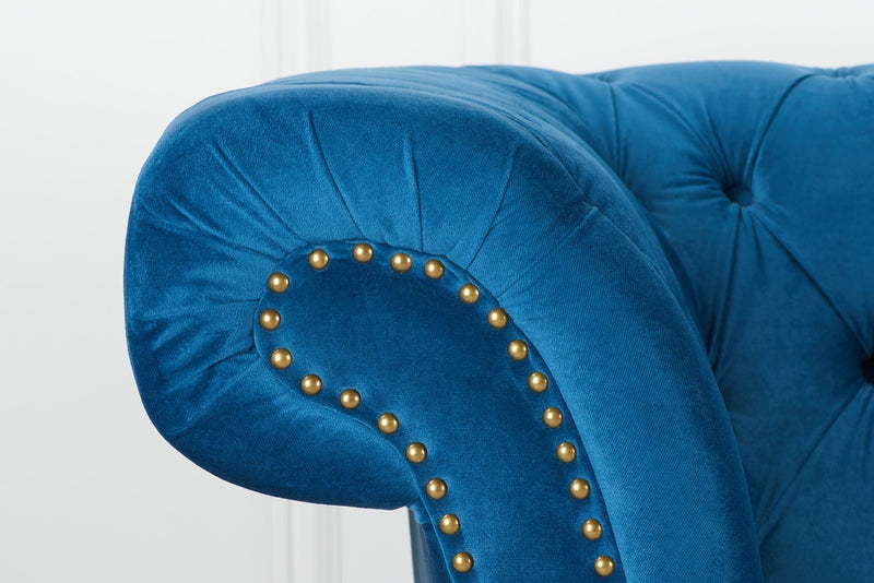 Chester 2 Seater Sofa - Midnight Blue