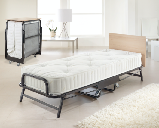 Jay-Be® Crown Premier Folding Bed with Deep Sprung Mattress-Single