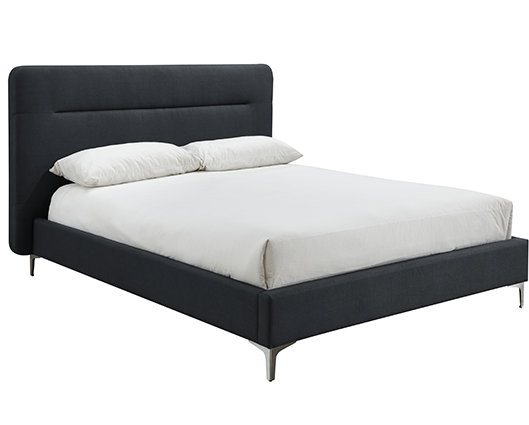 Finn King Bed Charcoal