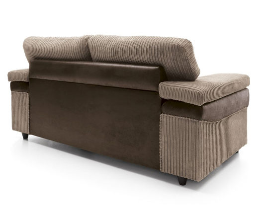 Sofia 3 Seater Sofa - Brown