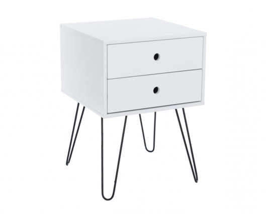 Tayla 2 Drawer Bedside Cabinet