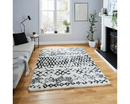 Saira Rug White/Black- 160cm x 220cm