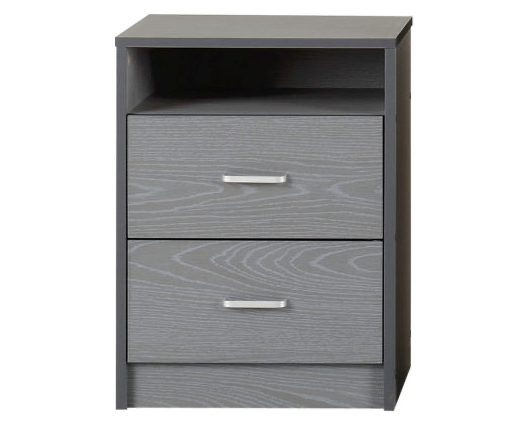 Franklin 2 Drawer Bedside