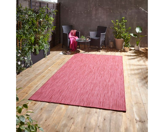 Poppy  Outdoors Red - 120cm x 170cm