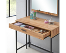 Zahra Dressing Table with Mirror-Oak