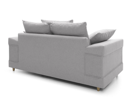 Poppy 2 Seater Sofa - Light Grey