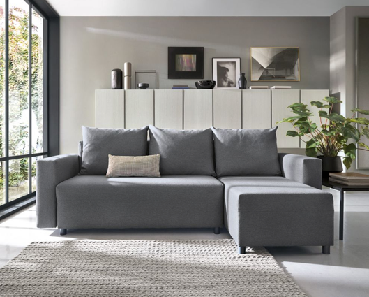 Dark grey right best sale hand corner sofa
