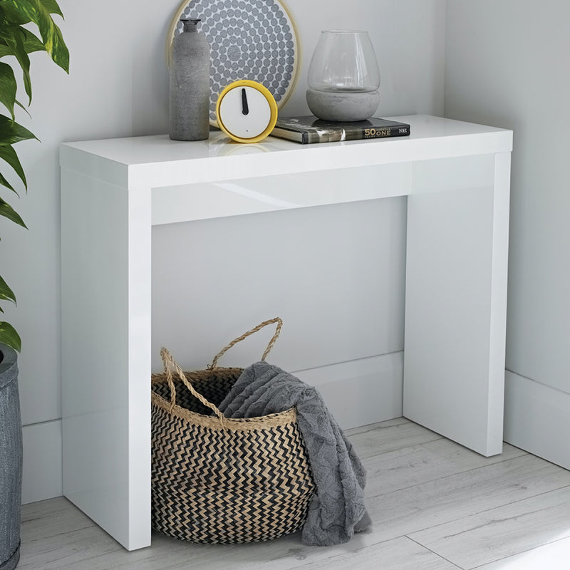 Pekelo Console Table White