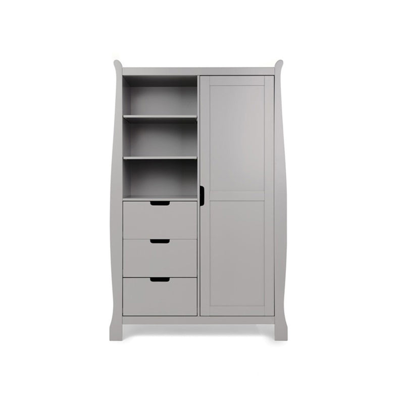 Seren Double Wardrobe-Warm Grey