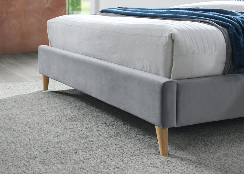 Eleanor Small Double Bed - Grey