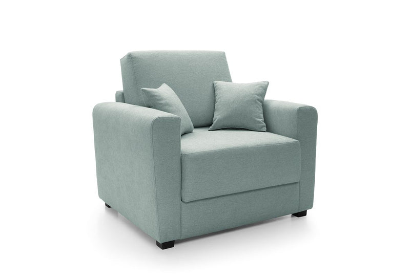 Olly Single Sofa Bed - Pistachio Green