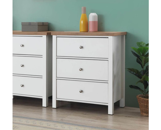 Shannon 3 Piece Bedroom Set, 3 Drawers