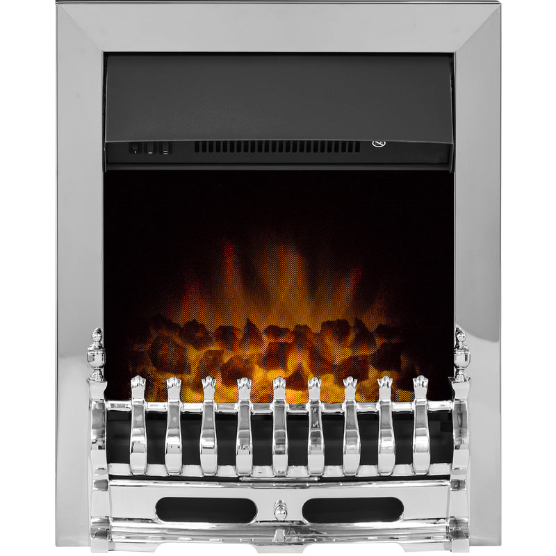 Adam Blenheim Electric Fire- Chrome