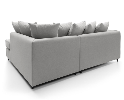 Daisy Right Hand Facing Corner Sofa-Light Grey