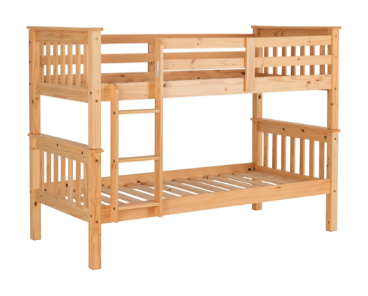 Nario 3' Bunk Bed - Oak Effect