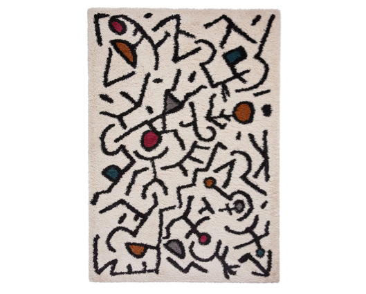 Royalty Cream/Black/Multi- 160cm x 220cm