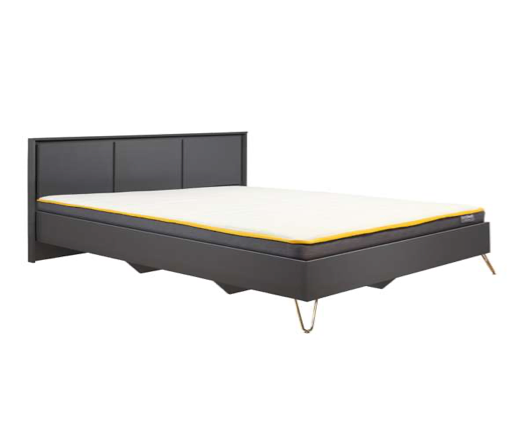 Austin Double Bed - Charcoal